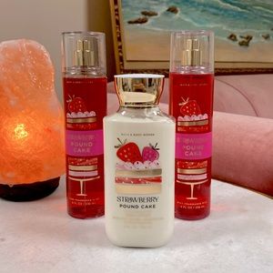 Strawberry Poundcake, body lotion, Bath & Body Works